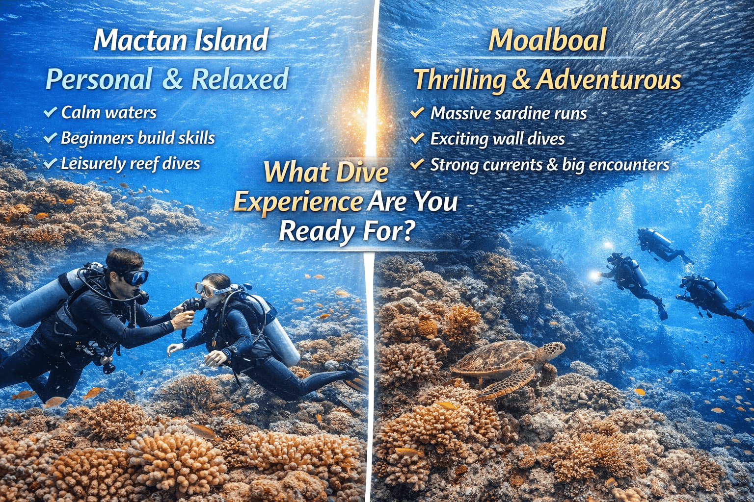 Mactan Island vs Moalboal - Which Dive Destination Is Right for You?