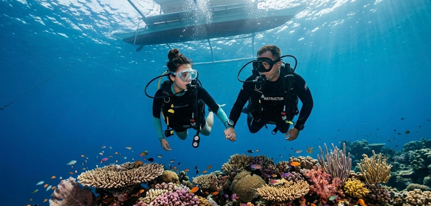 Your First Scuba Dive with Leopoldo Will Feel Like This: From Nerves to Nirvana